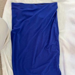 OLD NAVY, Blue Knee Length Skirt, M